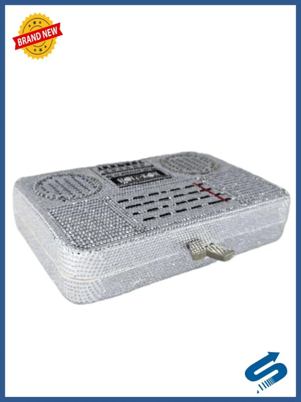 Crystal Clutch Purses for Women Luxury Novelty Rhinestone Evening Bag Formal